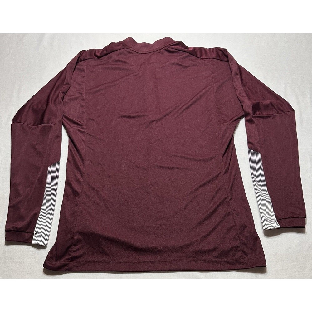 Mississippi State Bulldogs Adidas Womens Small Sideline 1/4 Zip Shirt Pullover - Picture 5 of 11